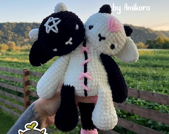 Two-headed Baphomet - Crochet Pattern