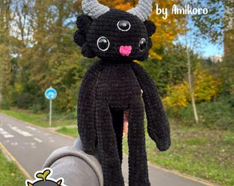 Little Evil with Big Eyes - Crochet Pattern