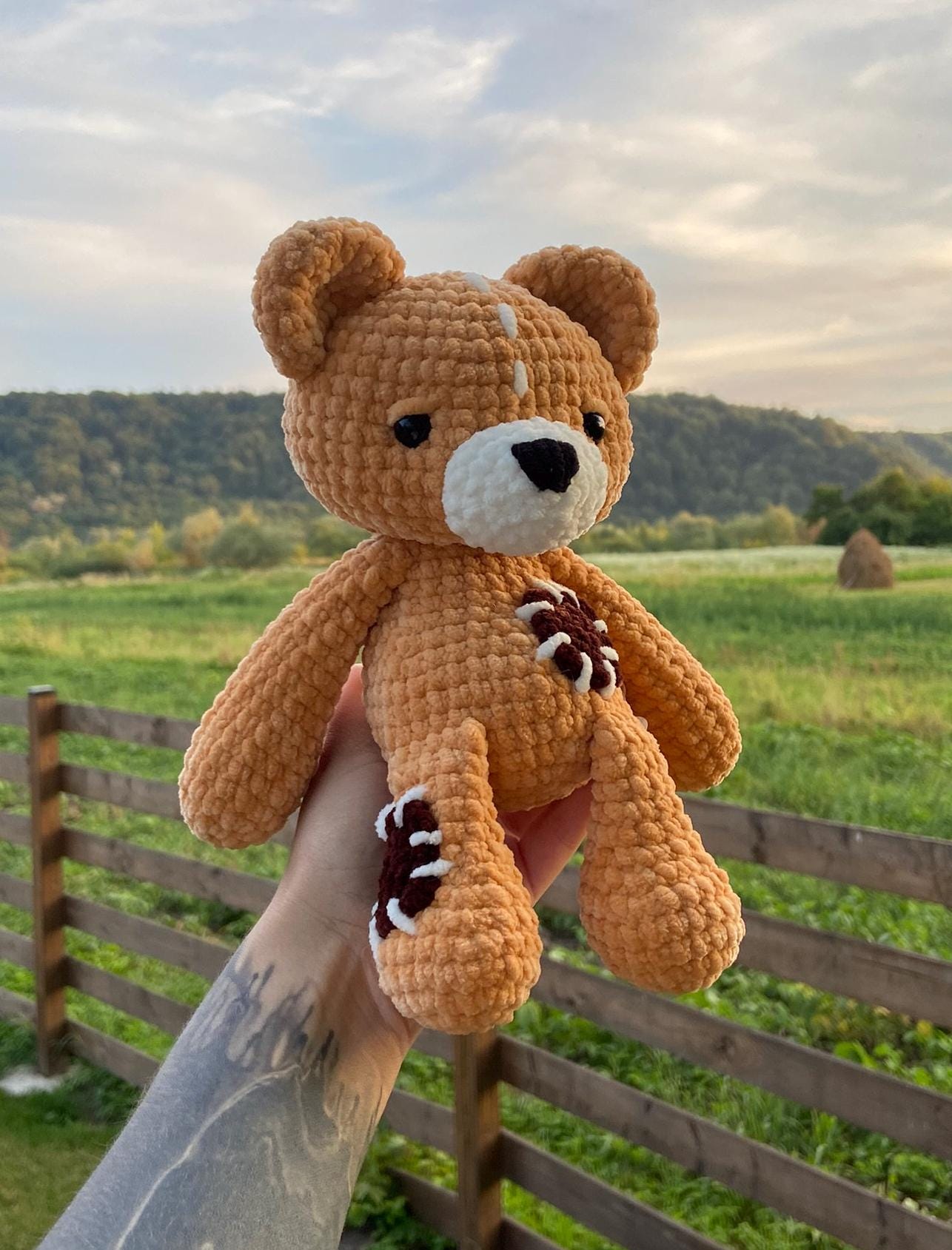 Teddy Bear - Crochet Pattern - Etsy UK