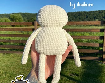 Amigurumi Base - Crochet Pattern. Basic doll body