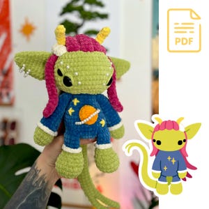 Stranger from Star Space  - Crochet Pattern