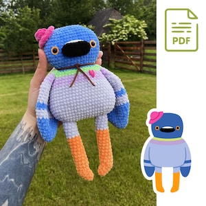 Paloma - Patrón de crochet