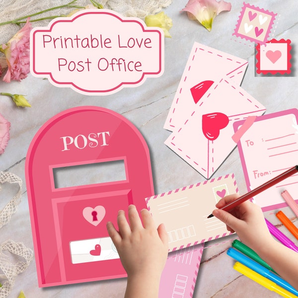 Early writing Post Office | writing skills | early writing | mark making | literacy | early years | teaching resources | home ed