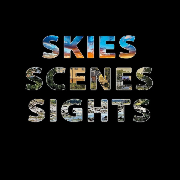 Skies, Scenes & Sights Photo Zine, Nature Photography, Sunsets, Scenics, Landscape Photography, Photography Magazine, Zine