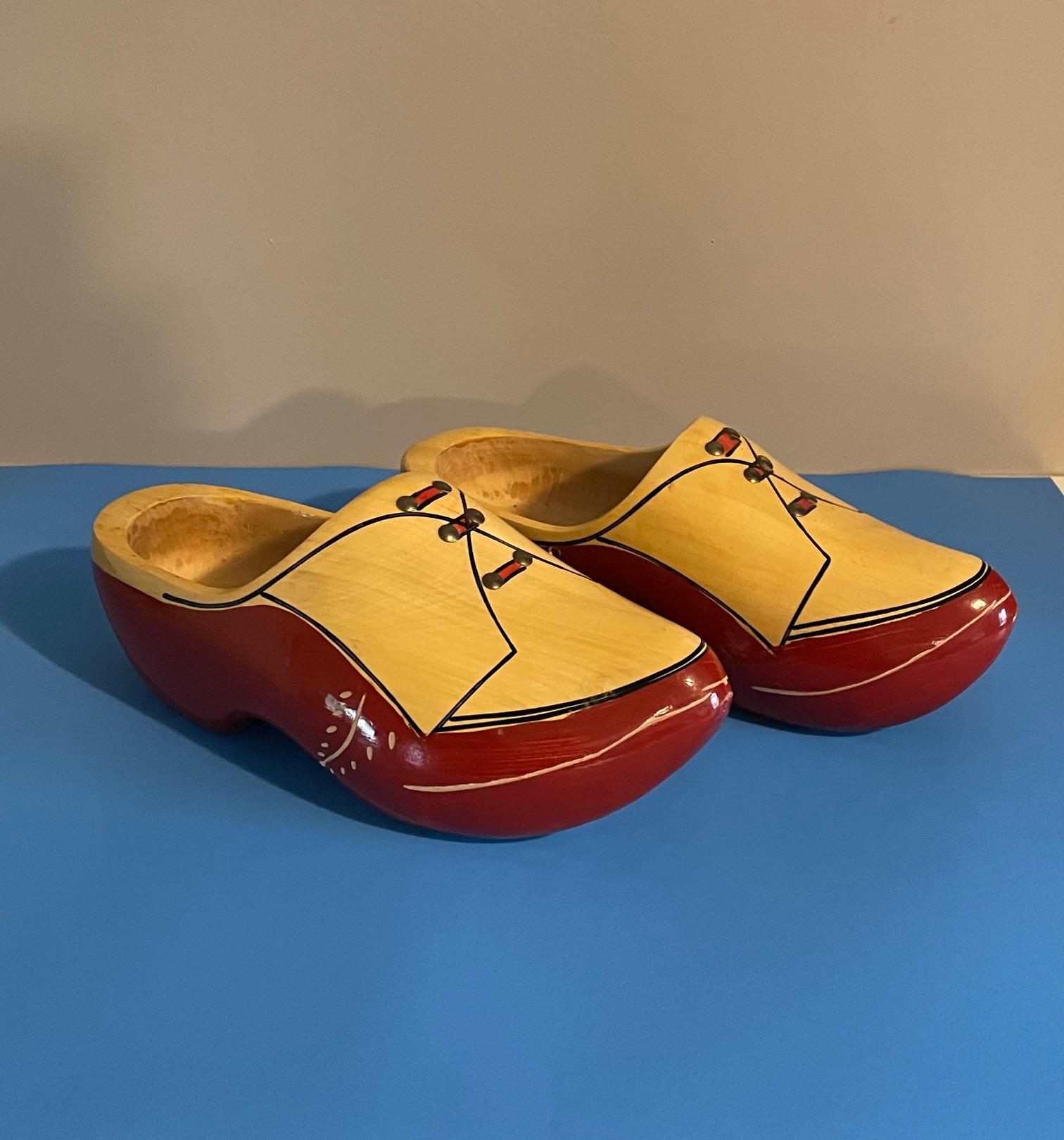Carved Decorative Wooden Shoes - Etsy