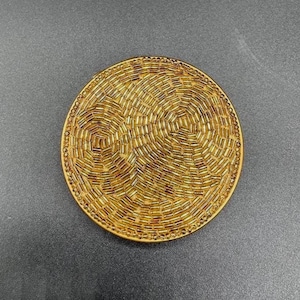 Schildkraut Gold Beaded Compact