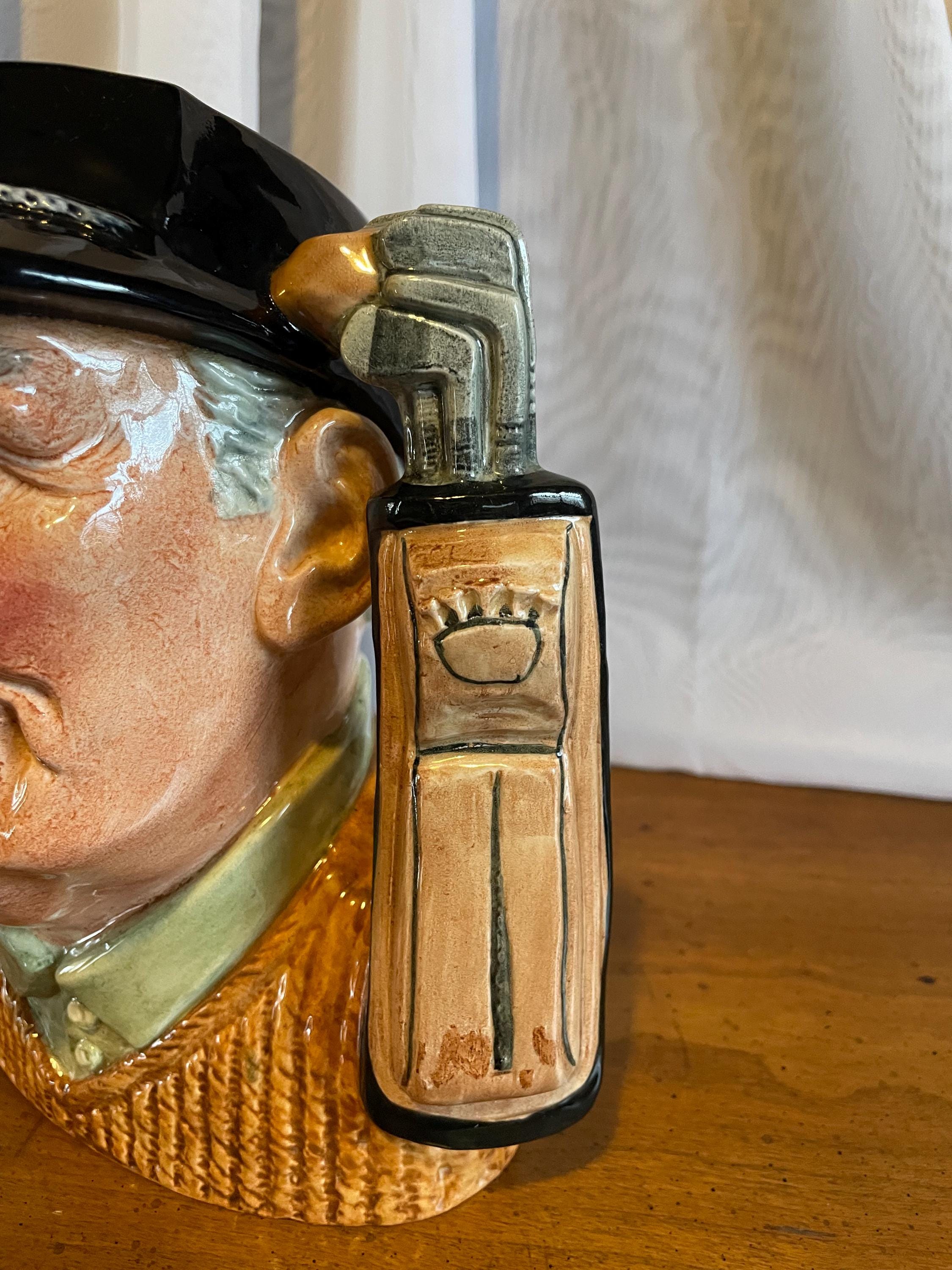 English Character Toby Jug 'golfer' by Royal Doulton - Etsy