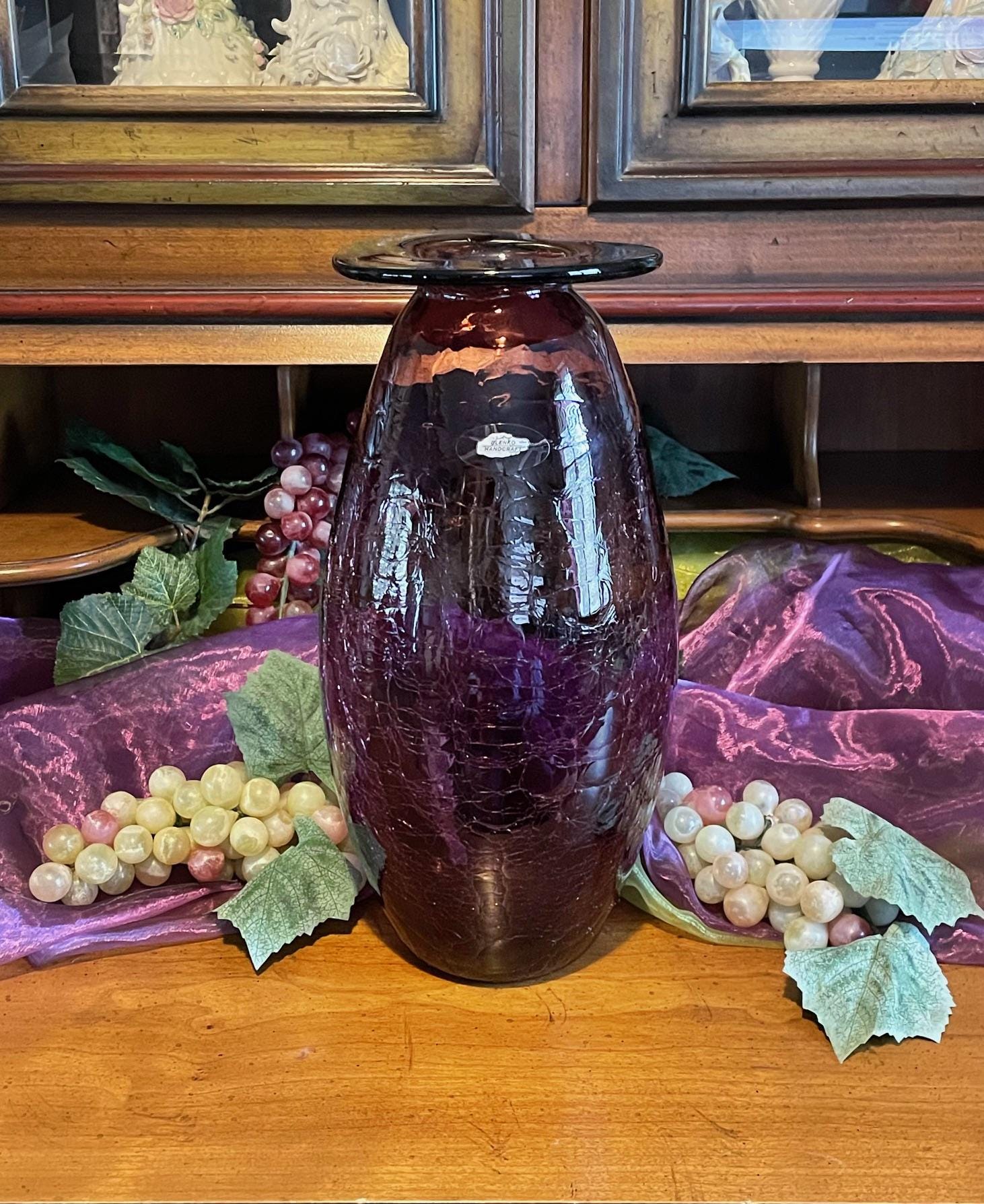 Blenko Vase - Etsy