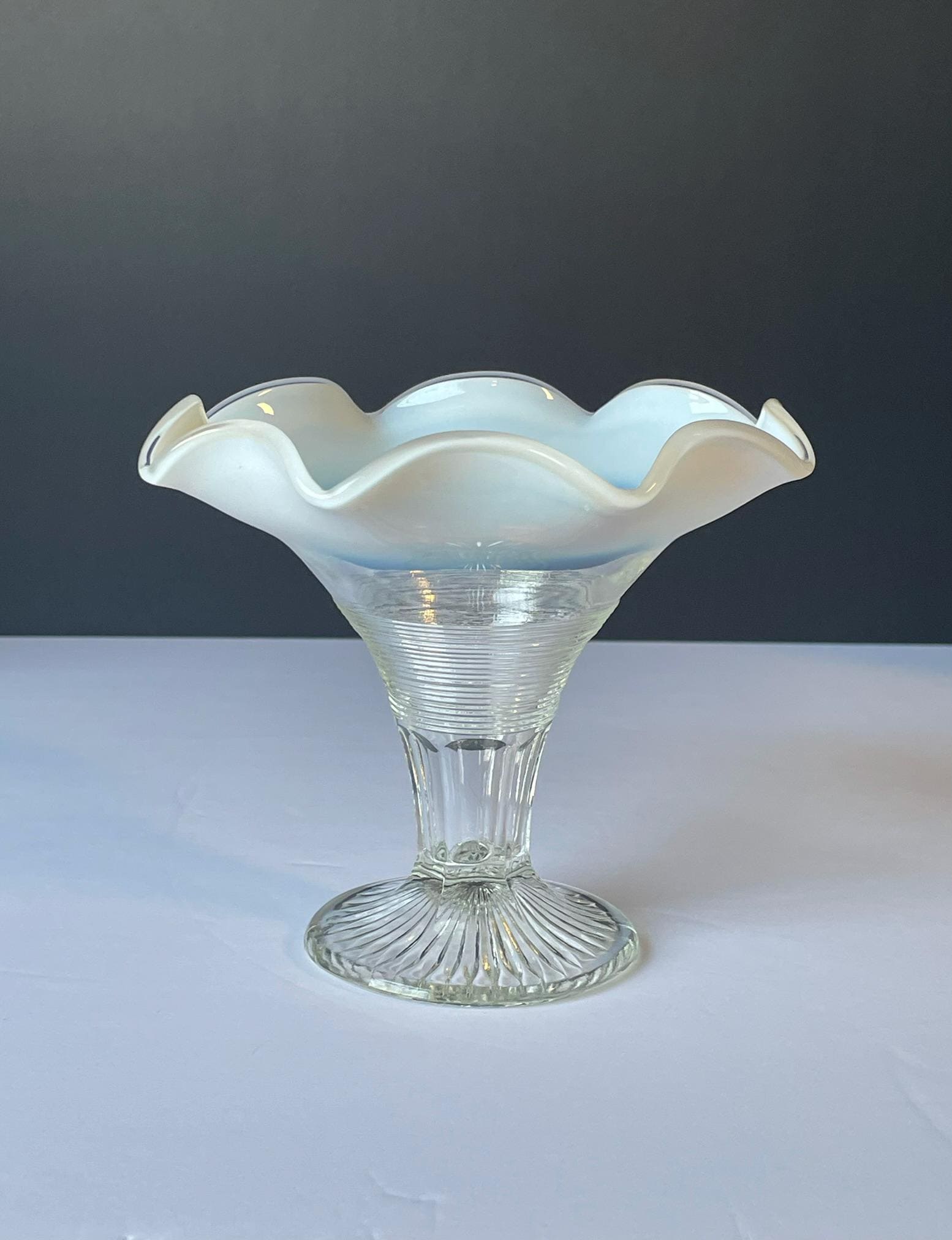 Northwood Glass Vase - Etsy