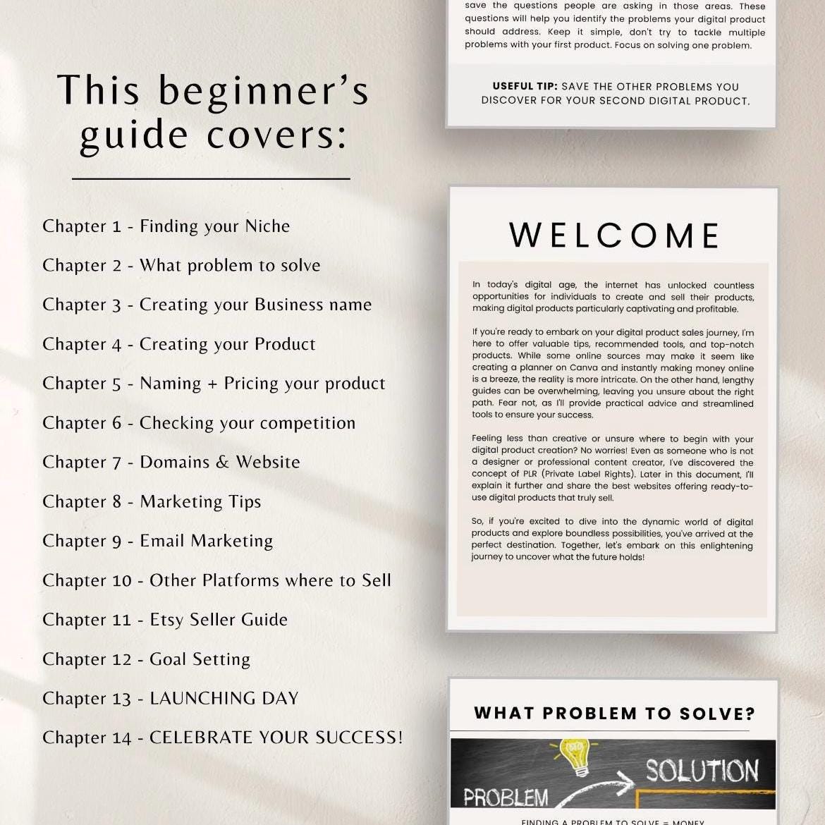 How to Create and Sell Digital Products Guide With Master Resell Rights ...