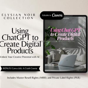 using chatgpt to create digital product ebook with master resell right and private label rights mrr plr chat gpt how to sell digital product