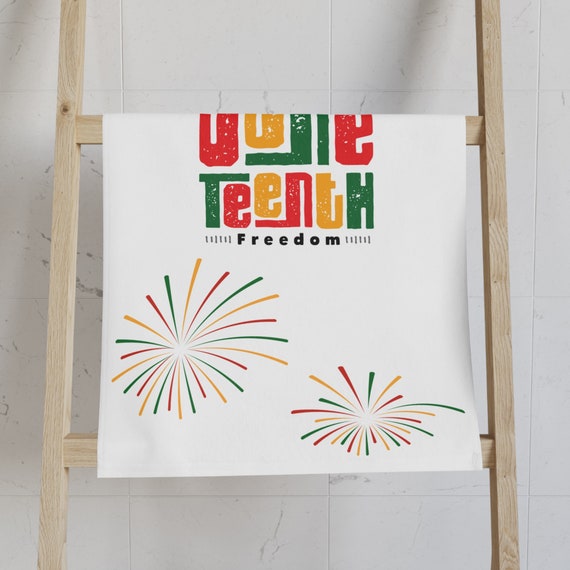 6-Pack Juneteenth Kitchen Towels - Black History Month Dish Towels, 24x16 Inch, Microfiber