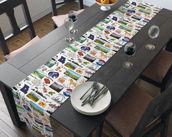 Tafelloper Missouri State, Show Me State Pride Party Decoration, housewarming souvenir nieuw huis