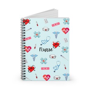 Nurse Spiral Notebook, Neonatal Nurse Writing Journal, Birthday Gift, Present for Nursing Student Graduate, Healthcare Professional Gift