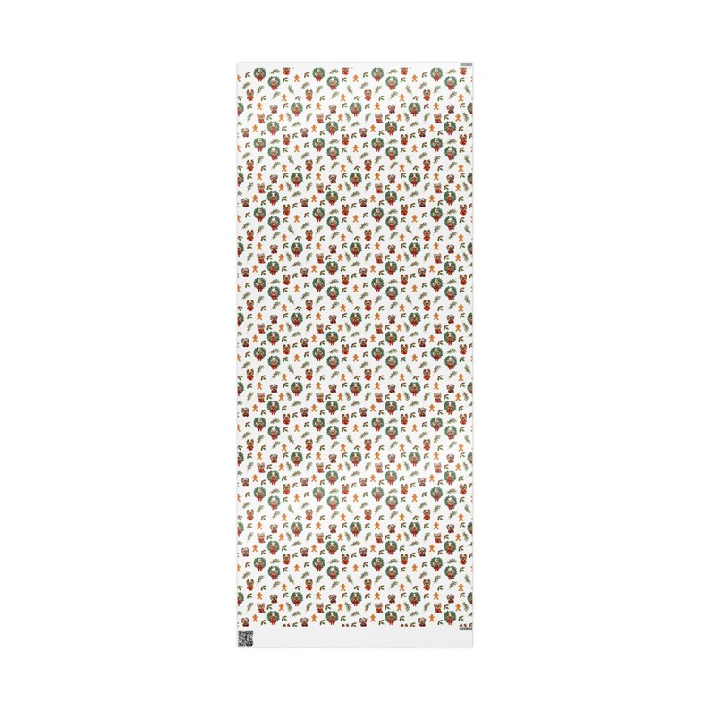 Yorkie Christmas Wrapping Paper, Yorkshire Terrier Holiday Gift Wrap, Dog Lover Holiday Gift Wrap Roll, Christmas Gift, Party Supplies Decor image 5