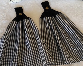 Hanging Kitchen Hand Towel (Quality 100% Cotton, double thickness)