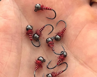 Zebra Midge - Red