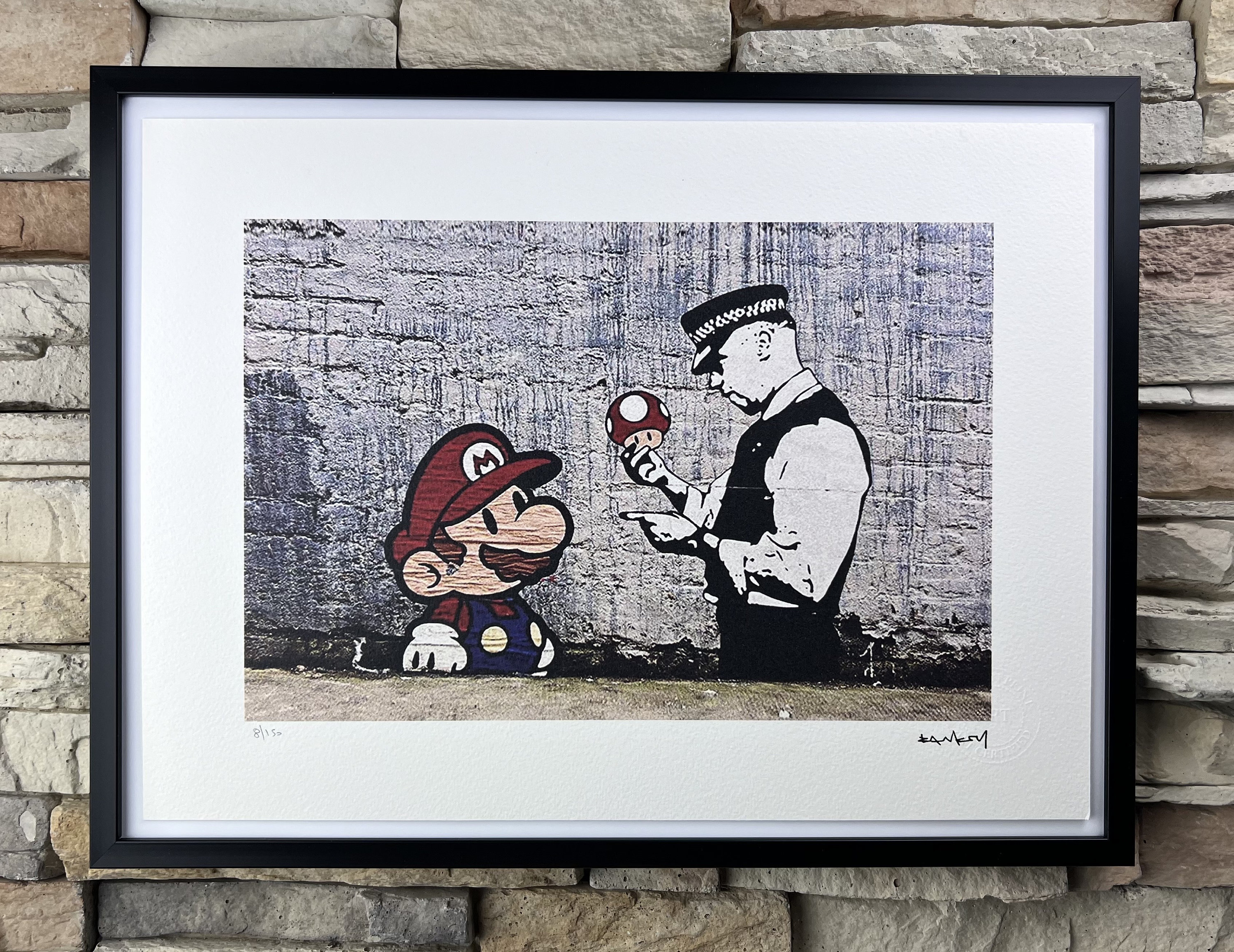 【絵画】【美品】【値下げ交渉可】【Banksy】 絵画】【美品】【値下げ交渉可】【Banksy】 絵画を値切って買って