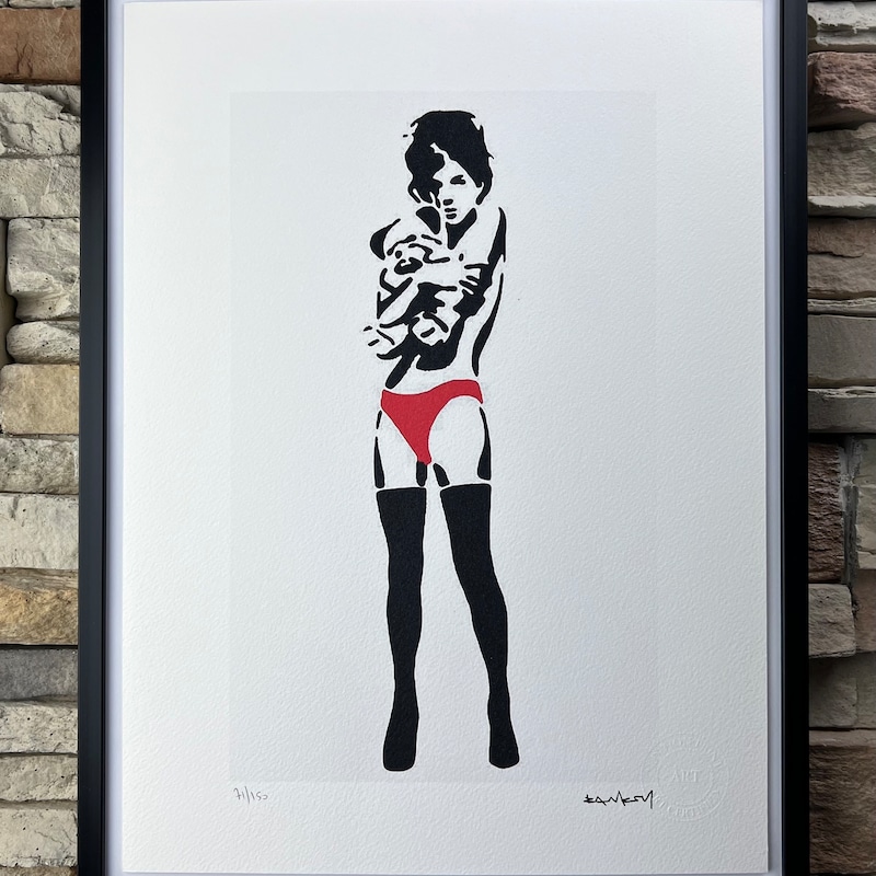 Banksy Art Certificate - Etsy UK