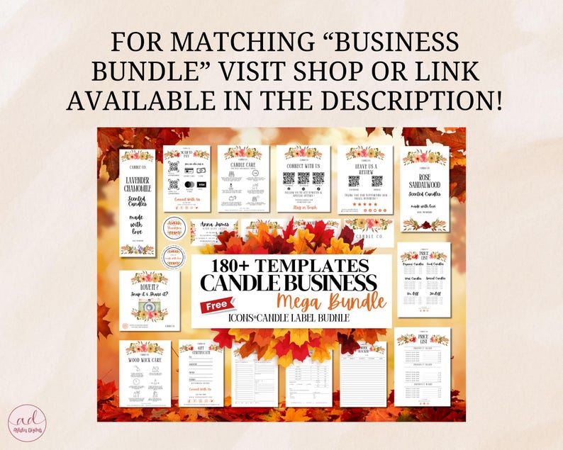Editable Candle Price List Template, Candle Price List, Small Business ...