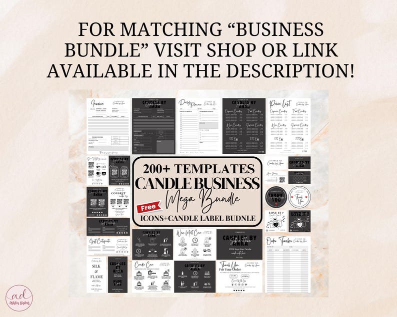 Editable Candle Price List Template, Candle Price List, Small Business ...
