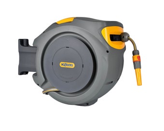 Hozelock Auto Reel 30M An der Wand befestigte einziehbare Gartenschlauchtrommel