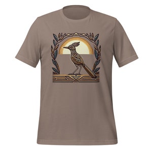 New Mexico Unisex T-shirt | Laurel Runner - Unisex Tee | New Mexico Roadrunner | New Mexico Gift | New Mexico Art | Mystic Roadrunner