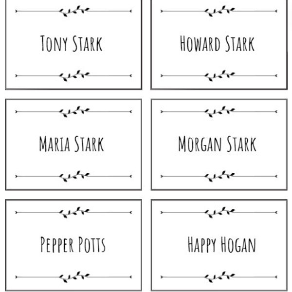 Marvel Trivia Printable Game 184 Characters from MCU Movies and TV Series