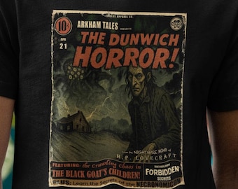 Dunwich Horror T-Shirt: Vintage HP Lovecraft Eldritch Tee