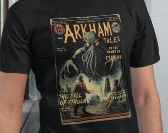 The Call of Cthulhu T-Shirt - Lovecraft Shirt - Eldritch Horror Tee - Arkham Horror - Embers Apparel Co.