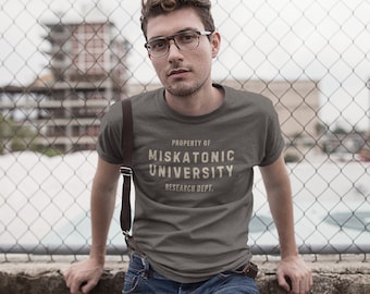 Miskatonic University T-Shirt: HP Lovecraft Eldritch Horror Tee