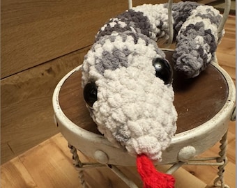 Crochet Amigurumi Snake| Year of the Snake| Snake Stuffie Toy|Reptile Plush|Handmade Plushie|Plush Snake|Snake Stuffed Animal