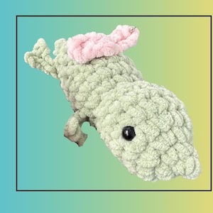 Fairy Dragon, Mini Handmade Amigurumi, Baby Plush stuffy, Pocket Plush Dragon