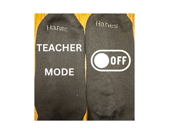 Teacher Socks, Novelty socks, Fun socks, Funny Socks, Cute Socks, Teacher Life, Socks for Teacher