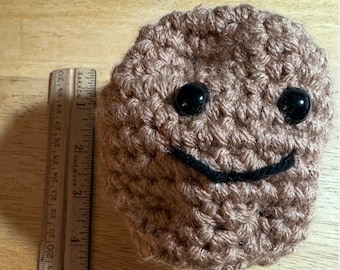 Emotional Support Potato, Crochet Potatoes