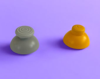 New Nintendo Gamecube Controller Analog Thumb Sticks C-Stick Joysticks Set Replacement C Button and Direction Stick OEM-Style Rubber Cap NGC