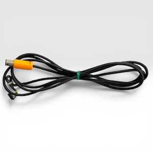 OEM Nintendo GameCube Controller Cable: Orange, Silver, Indigo, Black Replacement Cord