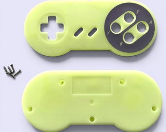 Premium SNES-controllerbehuizing – 3D-geprinte harshars gamepadbehuizing met OEM-pasvorm – Super Nintendo en Super Famicom Mod – SFC hoge kwaliteit