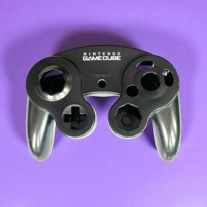 Nintendo GameCube Replacement OEM Black  Controller Housing Shell NGC Part Original NUS-003 Gamepad Color Fix Your Game Cube Gamepad
