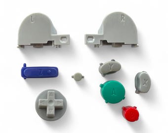 OEM Nintendo GameCube Controller Buttons Set – Authentic Replacement NGC Button Parts GCC
