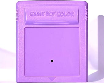 Game Boy Color Cartridge Shell Replacement White Pink Green Teal Purple Glow Clear Yellow Crystal Nintendo GameBoy Housing Reshell GBC Mod