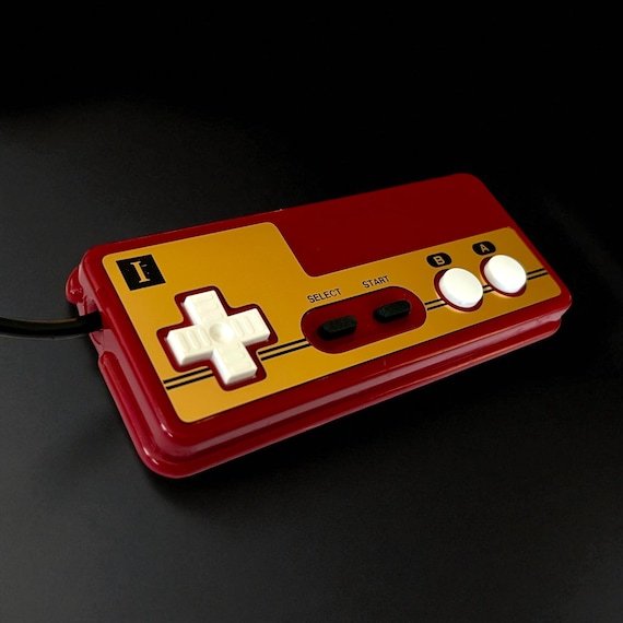 Authentic Famicom Shell NES Controller – Nintendo Gaming Pad With