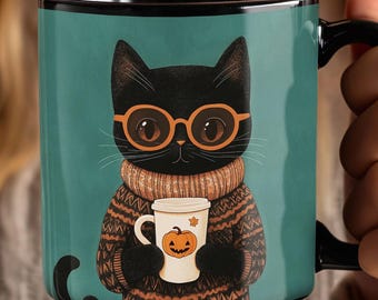 3 Cat Brothers Porcelain Mug: Japanese Nyan-ya Series - Etsy