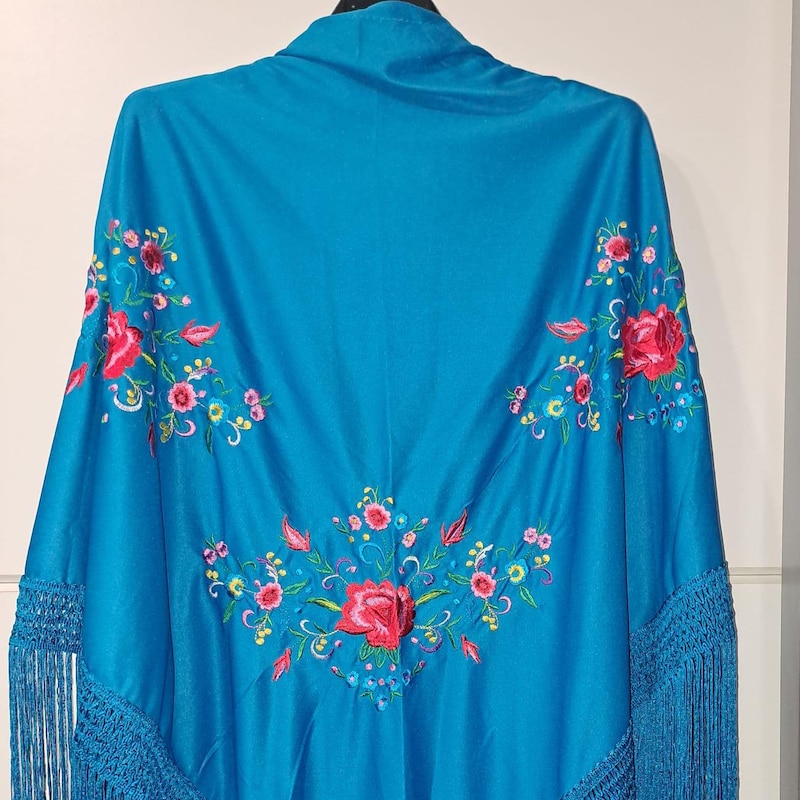 embroidered spanish shawl
