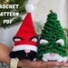 see more listings in the Xmas crochet pattern section