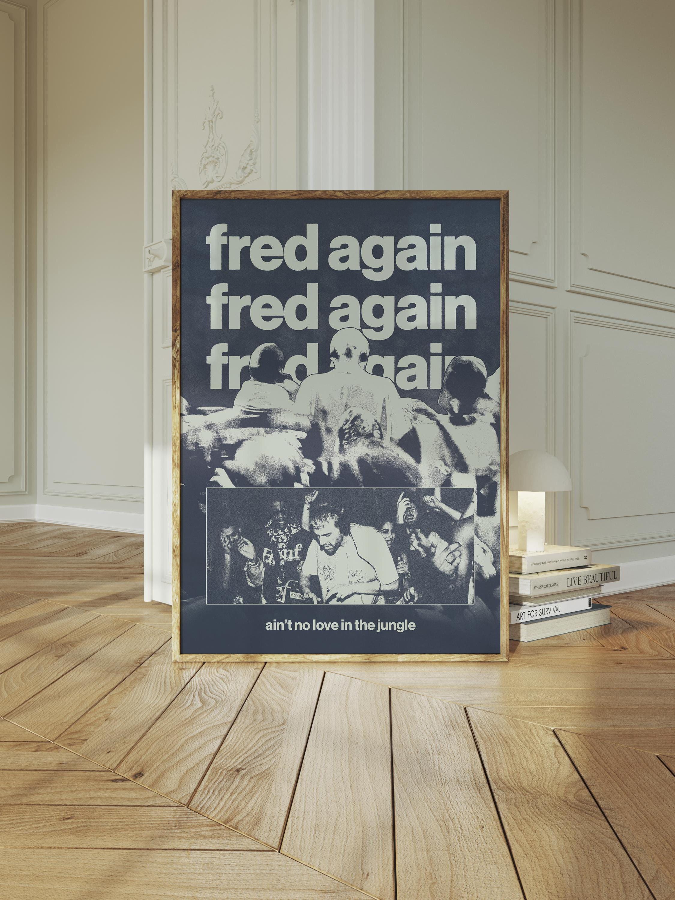 Fred Again 'USB' Poster for Bedroom, Unframed A4/A3/A2/A1, Wall