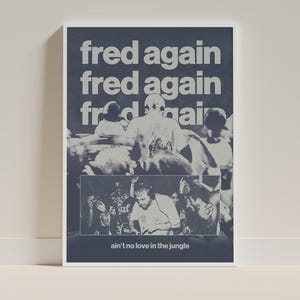 Póster "USB" de Fred Again para dormitorio, sin marco, tamaño A4/A3/A2/A1, arte de pared, póster para dormitorio, decoración colorida, un gran regalo para regalar
