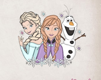 Prinzessin Elsa Retro Olaf Png, Retro Olaf Png, Prinzessin Png, Elsa Shirt Design Png, Olaf Png Png, Gefrorenes T-Shirt Png