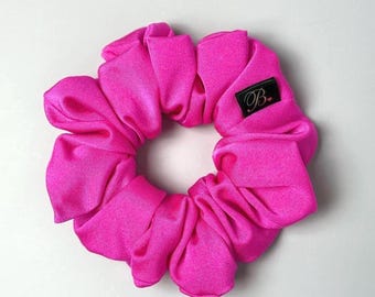 Coletero para nadar en rosa intenso, accesorio para el cabello para hacer ejercicio de secado rápido