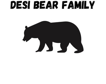 Desi Bear Family